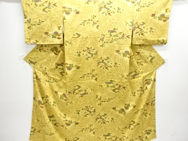 JAPANESE KIMONO / KOMON / FLOWER